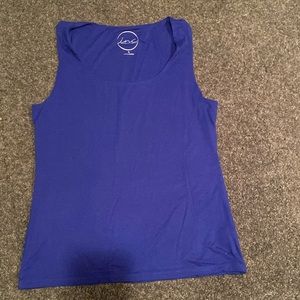 International concepts, INC, blue tank top